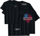 Trump 2024 Election American Flag Anchor T-Shirt - T-Shirt | Black
