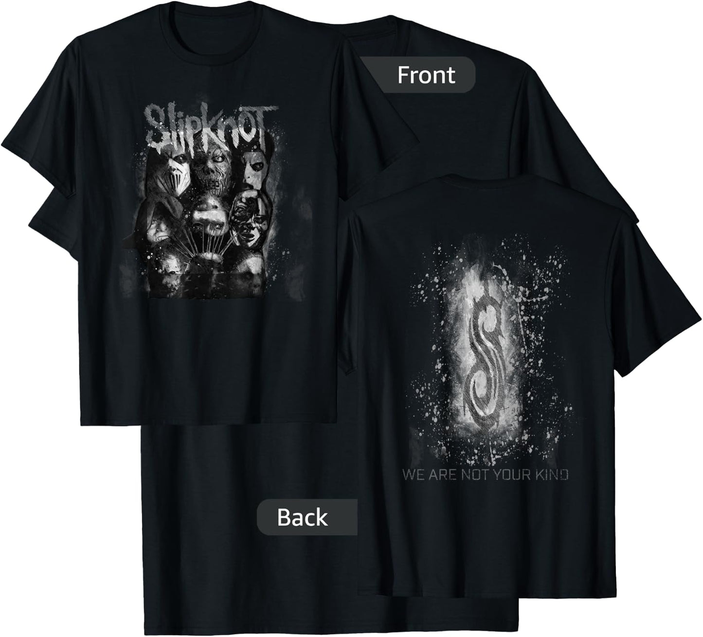 Slipknot Official We Are Not Your Kind Splatter T-Shirt - T-Shirt | Black