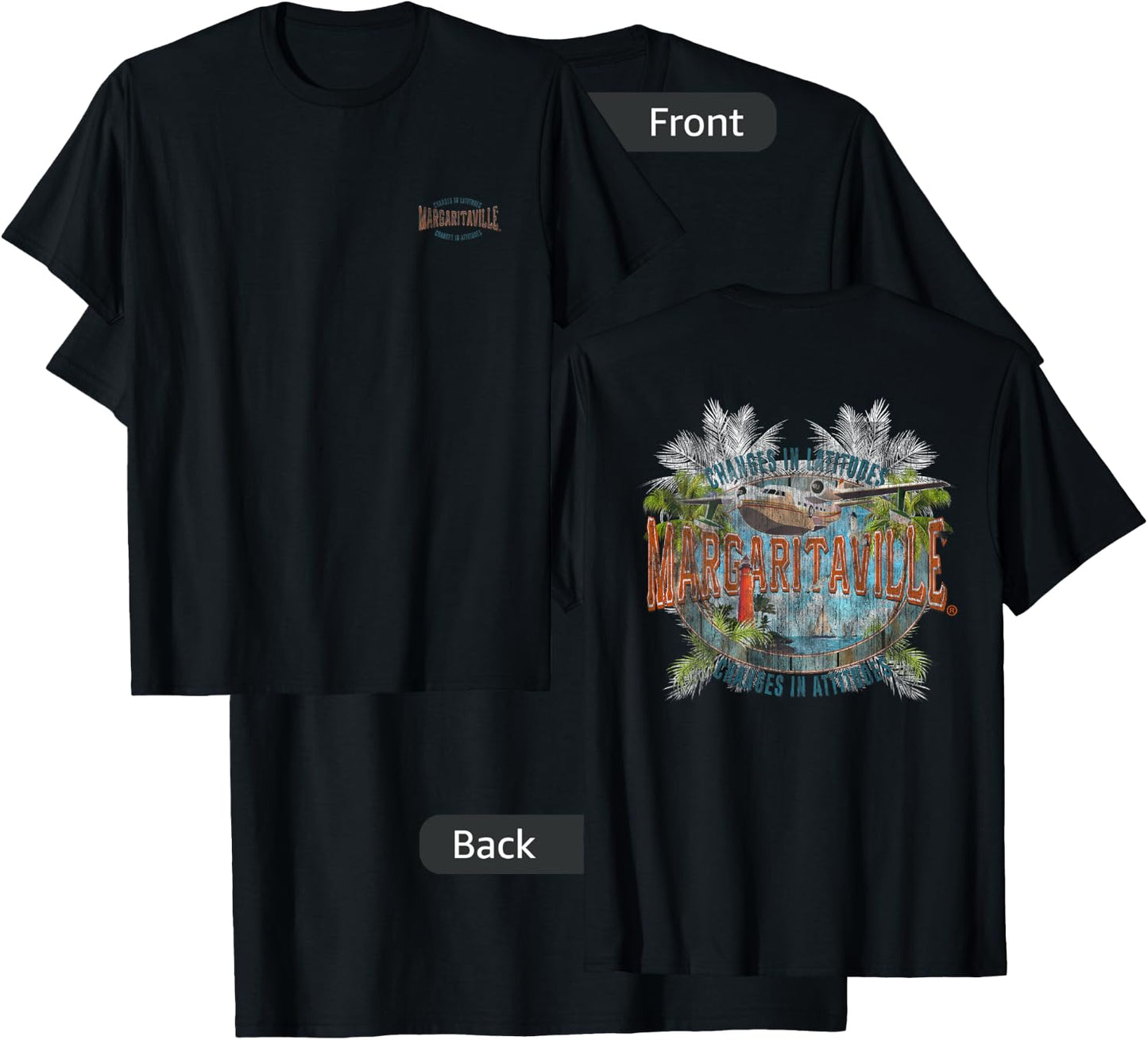 Changes in Latitudes, Changes in Attitudes T-Shirt - T-Shirt | Black