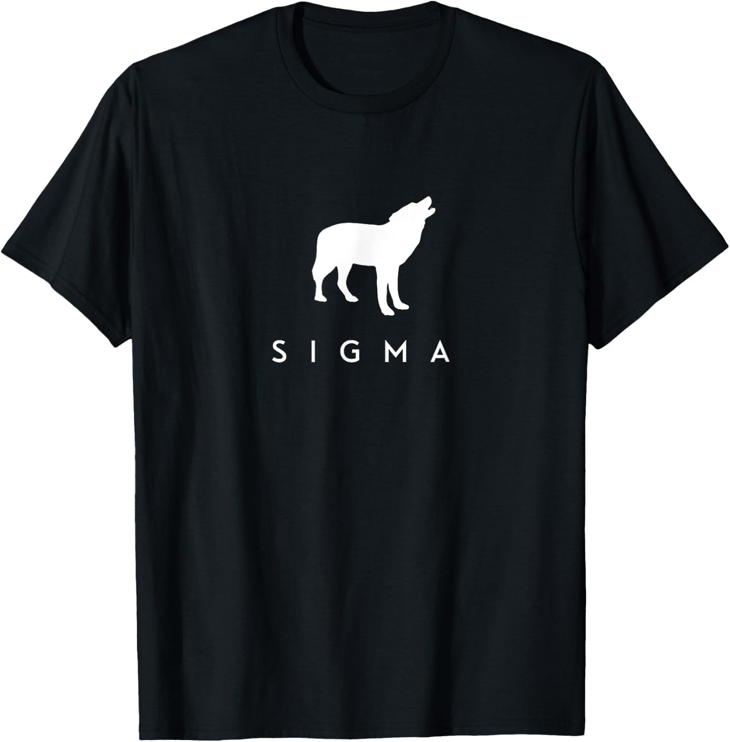 Sigma Male Lone Individualist Wolf T-Shirt - T-Shirt | Black