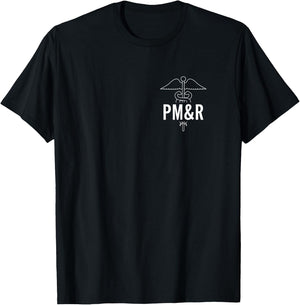 Physiatrist Physical Medicine and Rehabilitation Doctor T-Shirt - T-Shirt | Black