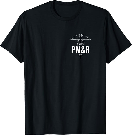 Physiatrist Physical Medicine and Rehabilitation Doctor T-Shirt - T-Shirt | Black