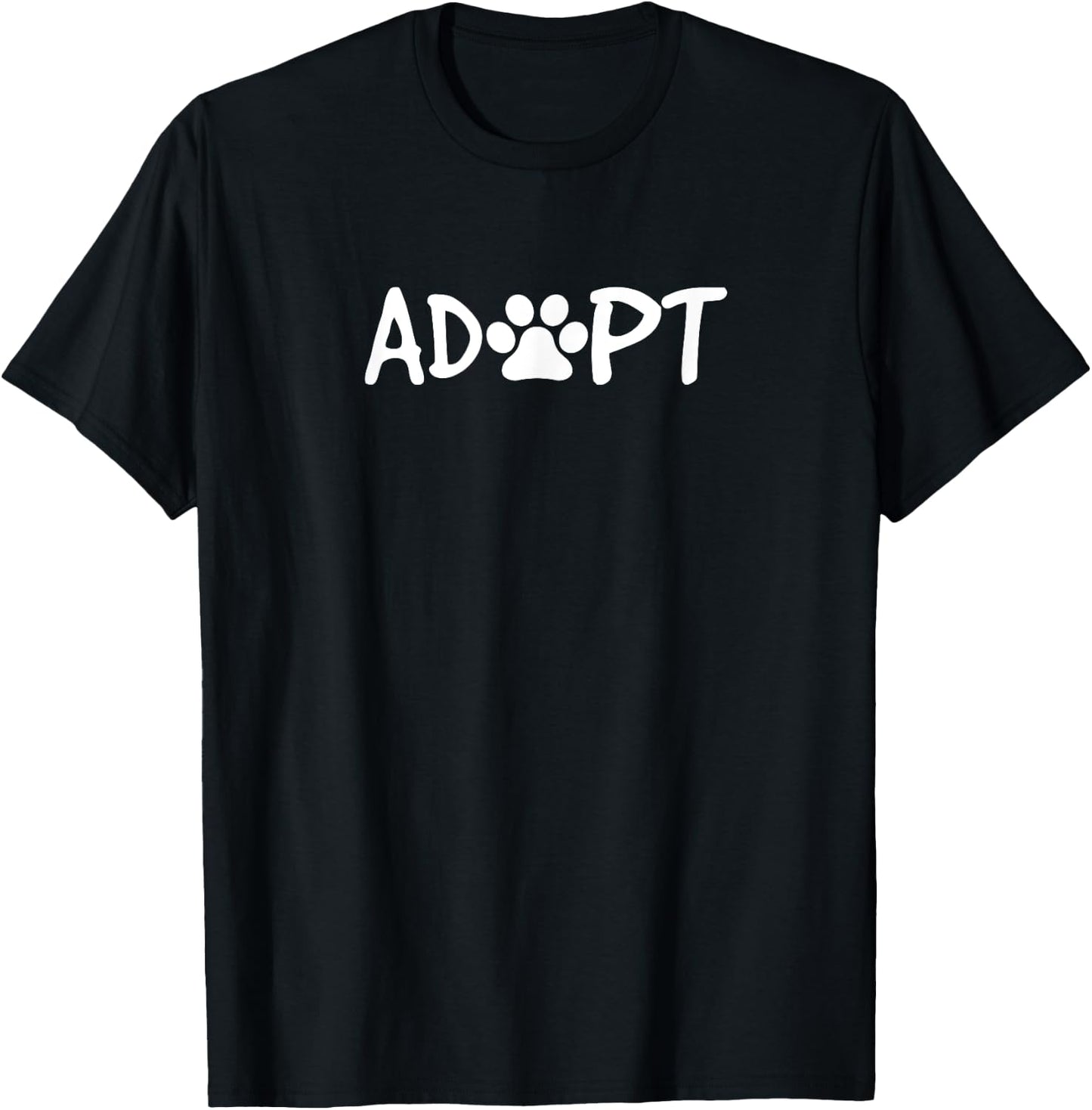 Rescue Dog Adopt - Rescue Dog Lover Rescue Dog Owner Gift T-Shirt - T-Shirt | Black
