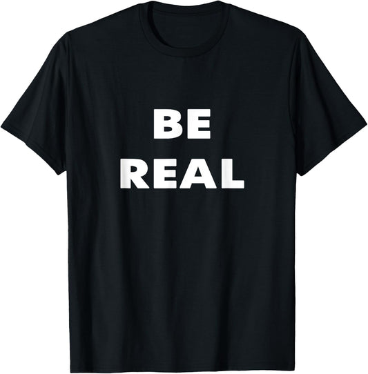 Be Real Mike T-Shirt - T-Shirt | Black