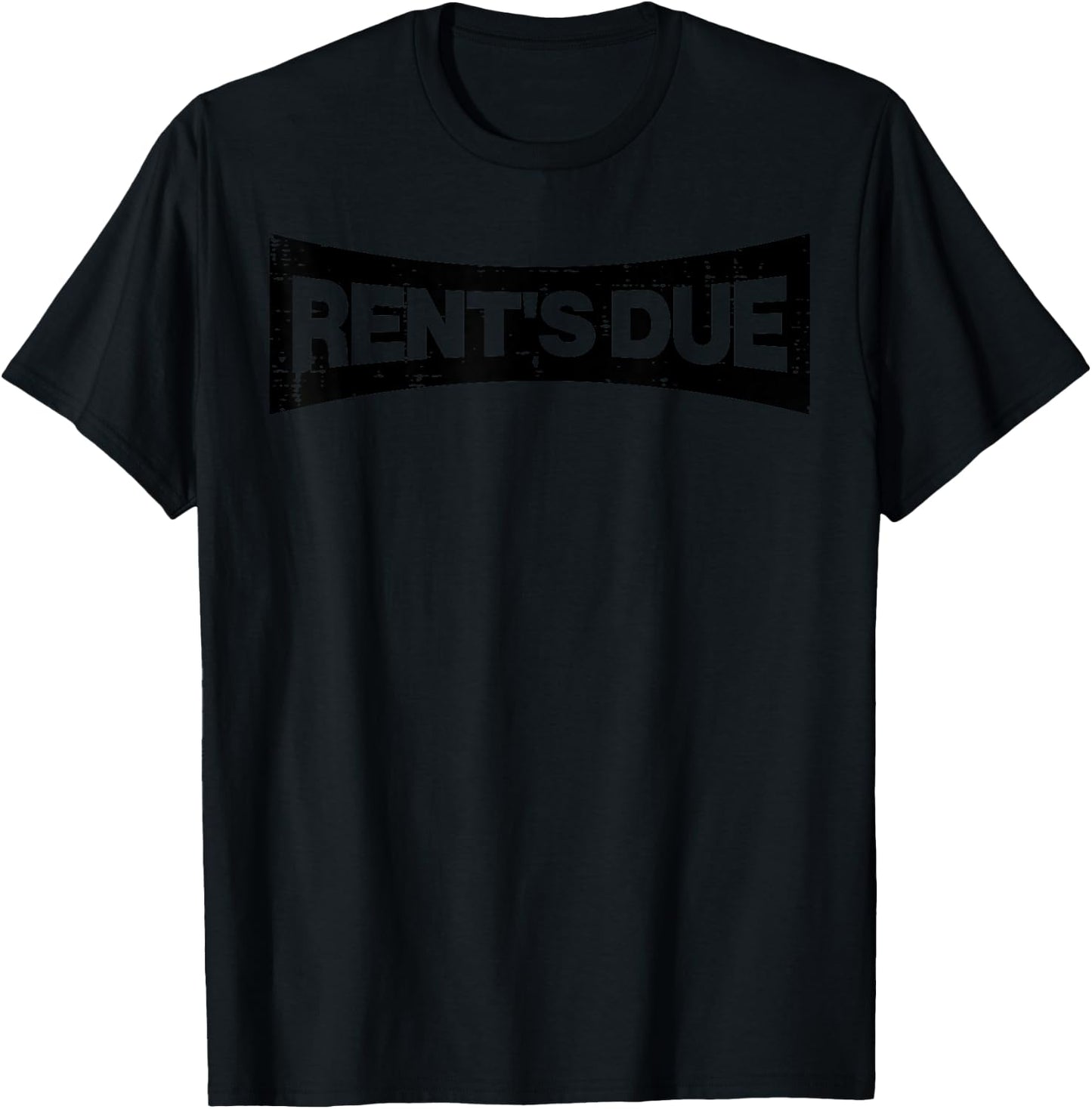 18th Birthday Rents Due Funny 18 Years Old Adult Women Men T-Shirt - T-Shirt | Black