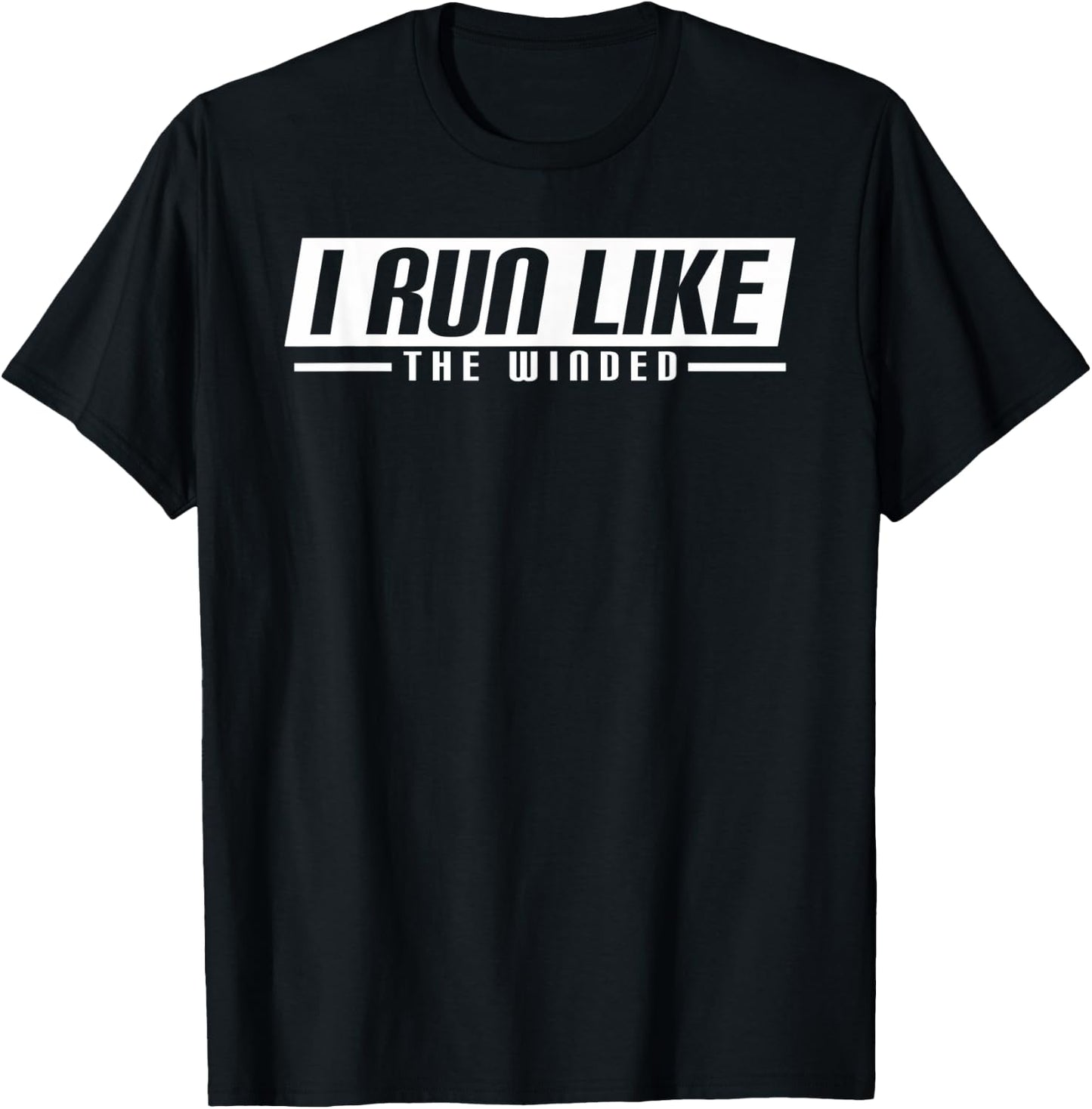 I Run Like The Winded running runner T-Shirt - T-Shirt | Black