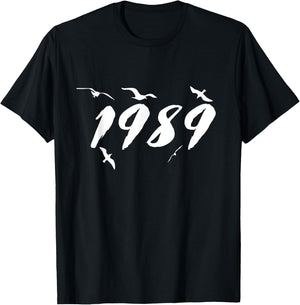 1989 Seagulls T-Shirt - T-Shirt | Black