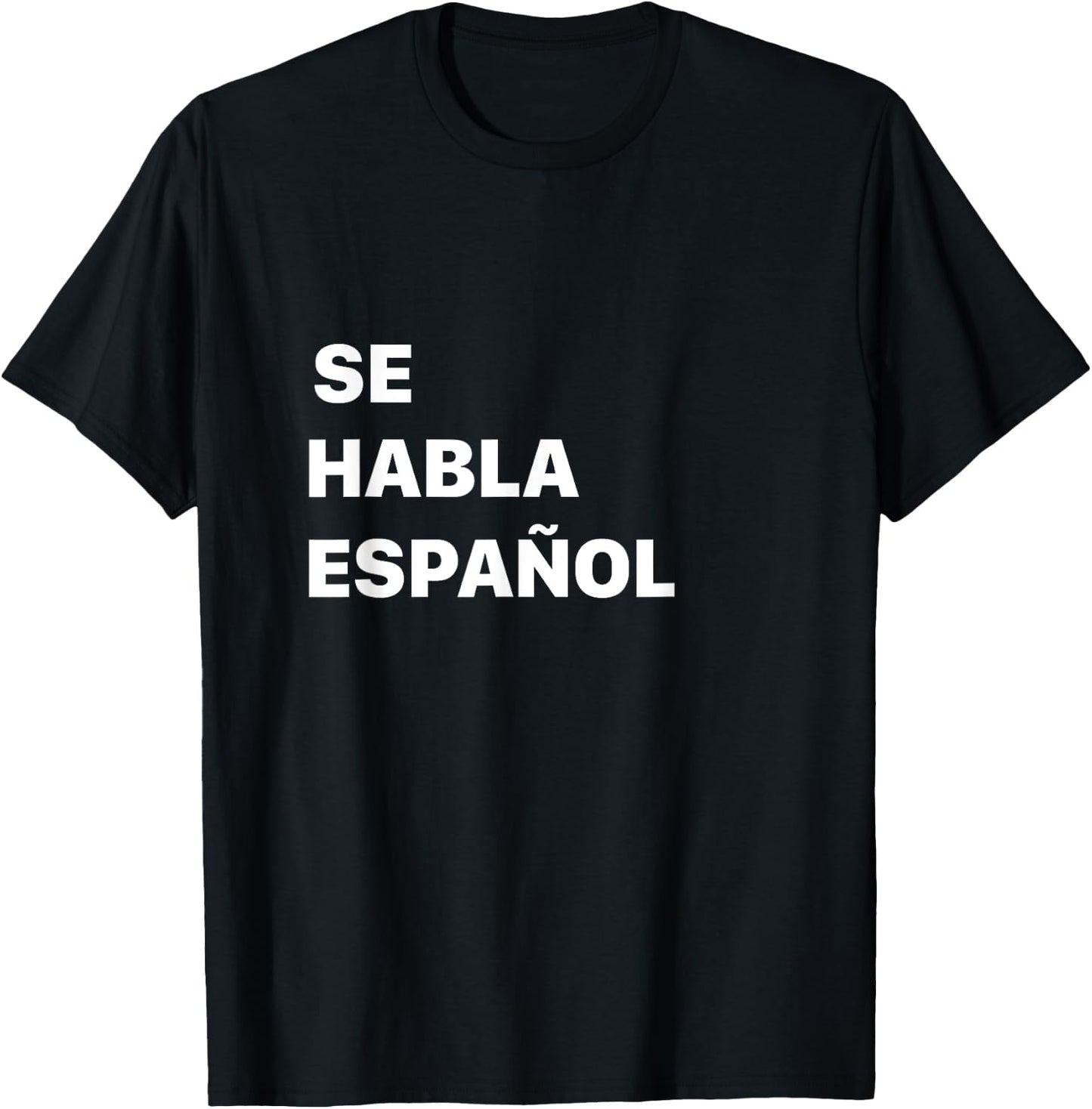 Se Habla Espanol T-Shirt - T-Shirt | Black