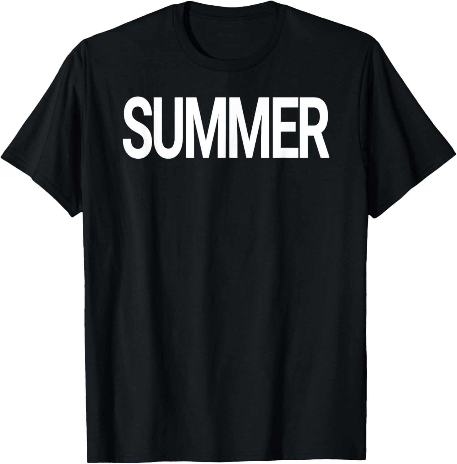 Shirt That Says Summer - That Says Summer T-Shirt - T-Shirt | Black