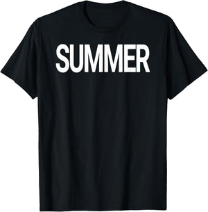 Shirt That Says Summer - That Says Summer T-Shirt - T-Shirt | Black