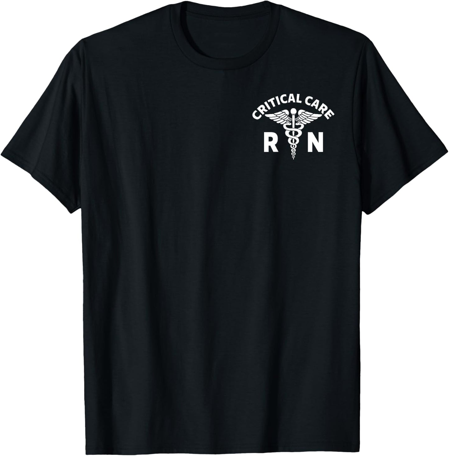 Critical Care Nursing Department ICU RN Critical Care Nurse T-Shirt - T-Shirt | Black