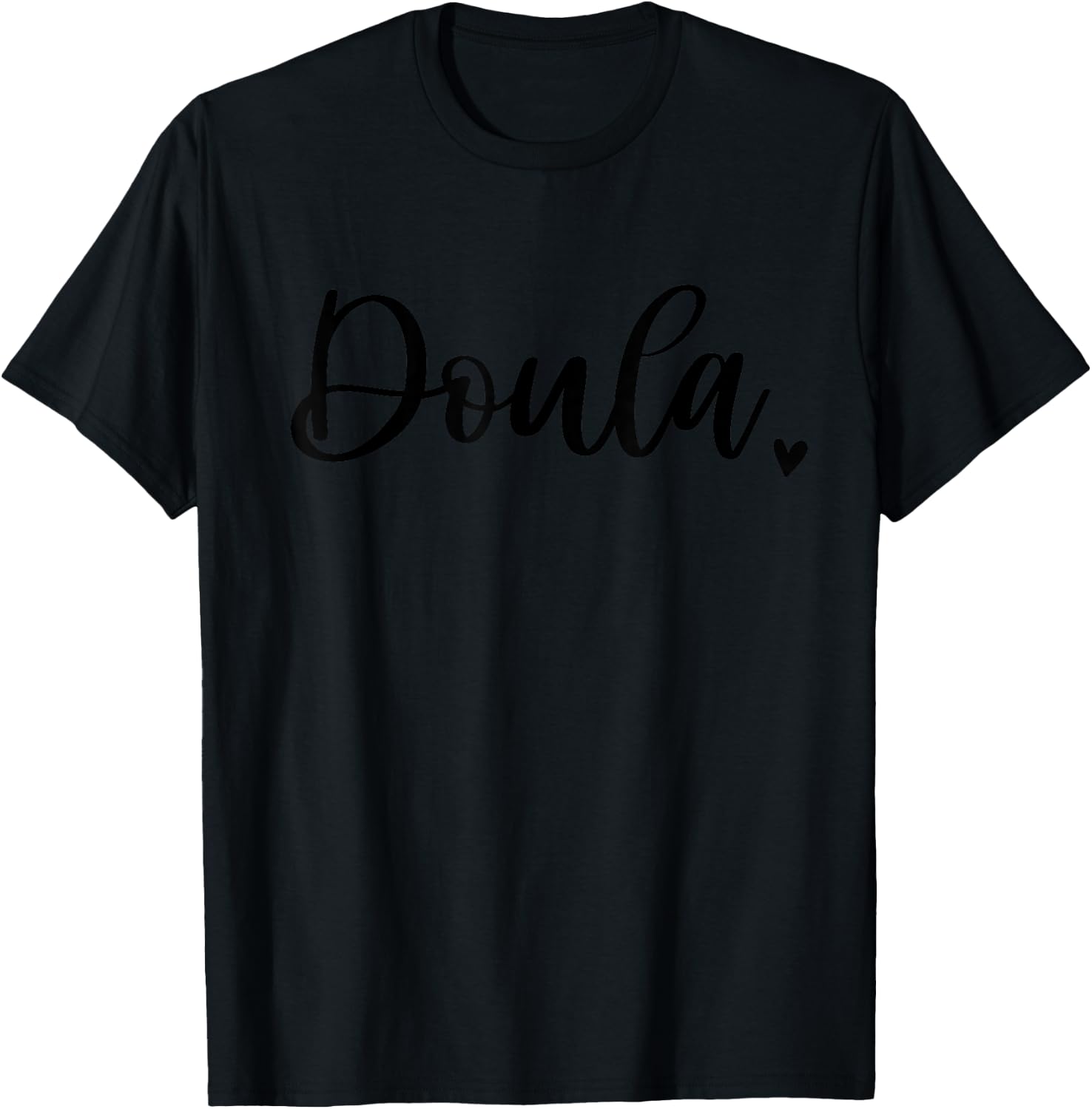 Baby&Co Doula Midwife Cute Birth Worker , Small, Grey T-Shirt - T-Shirt | Black