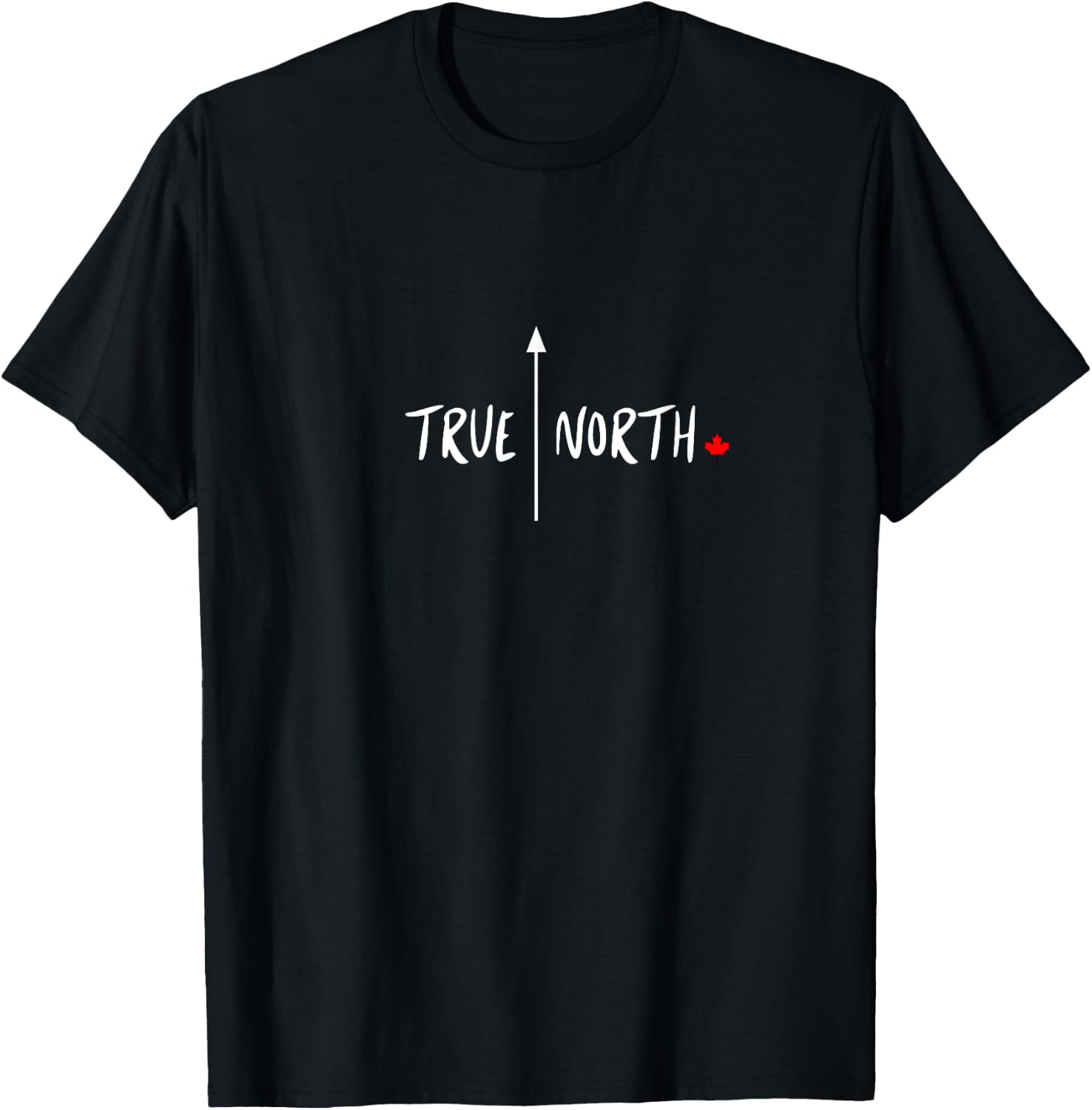 True North Canada/Canadian Inspired T-Shirt - T-Shirt | Black
