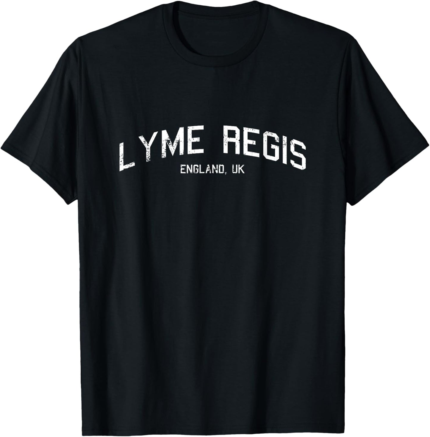 Lyme Regis, Dorset, England, UK T-Shirt - T-Shirt | Black