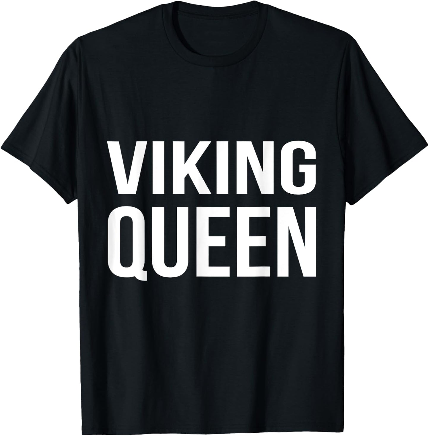 Viking Queen Norse Vikings Valhalla T-Shirt - T-Shirt | Black