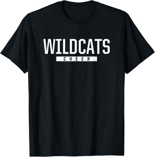 East Wildcats Cheer HS T-Shirt - T-Shirt | Black