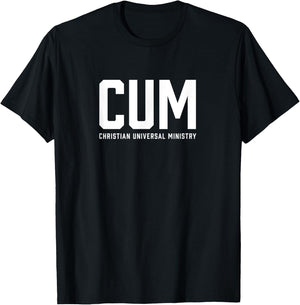 Christian Universal Ministry T-Shirt - T-Shirt | Black