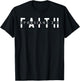 Faith Ephesians 2:8 - Bible Verse Faithful Christian T-Shirt - T-Shirt | Black