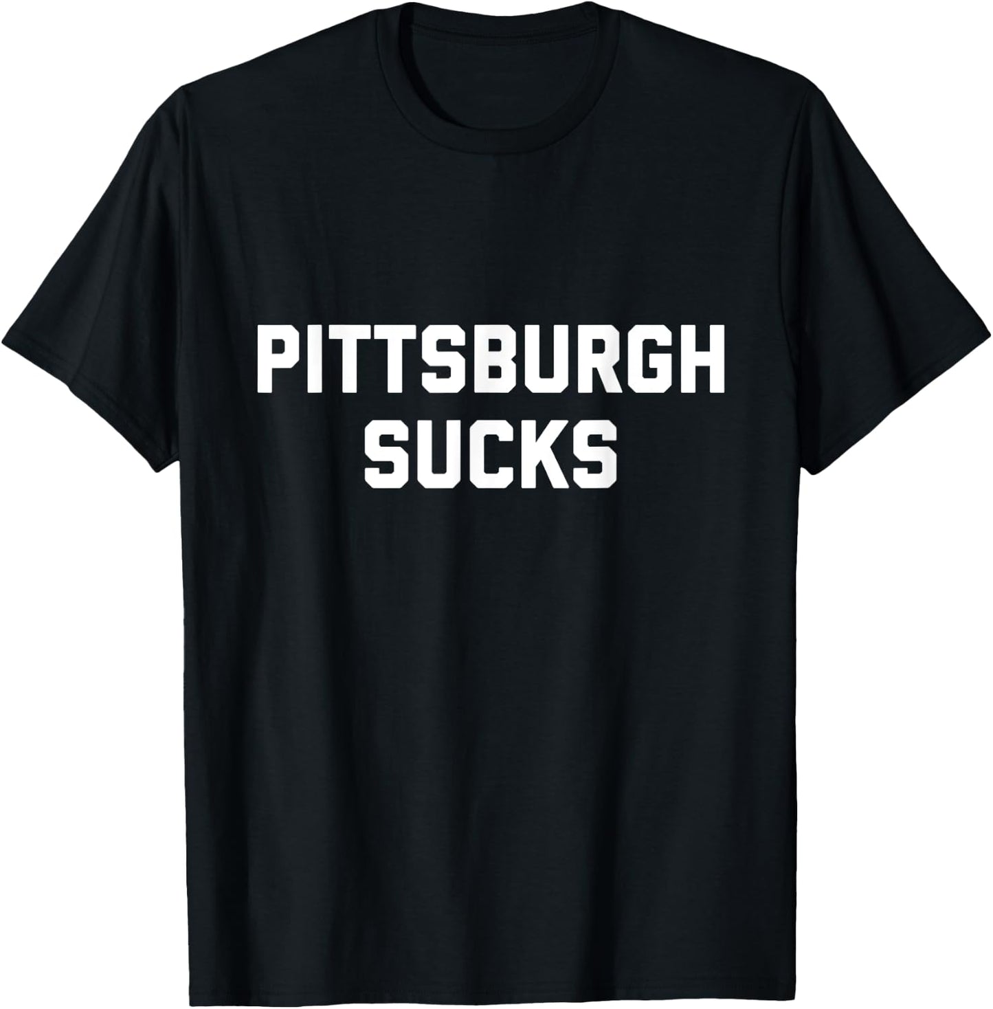 Pittsburgh Sucks T-Shirt - T-Shirt | Black