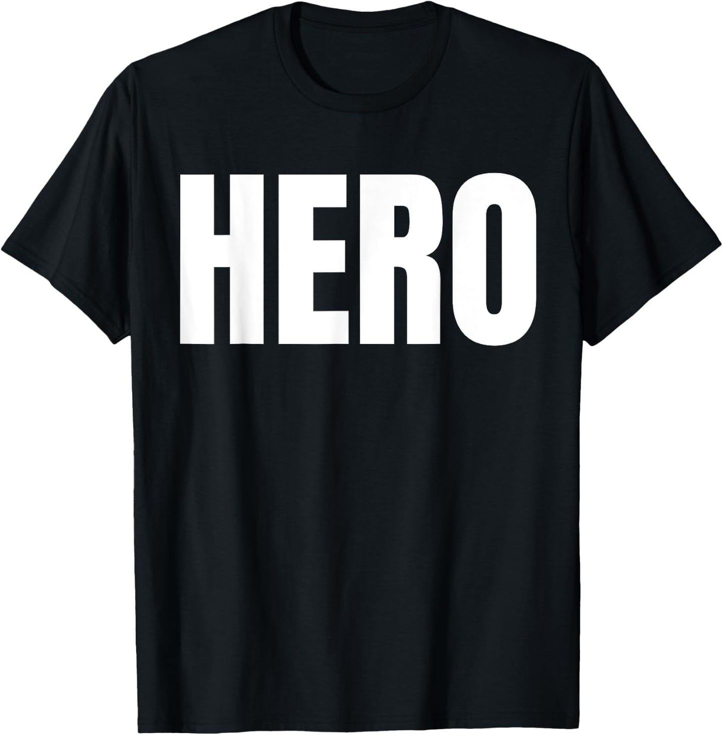 HERO. The Word Hero T-Shirt - T-Shirt | Black
