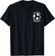 Kids Let's Kick Some Grass, Funny Soccer Mom Soccer Season T-Shirt - T-Shirt | Black