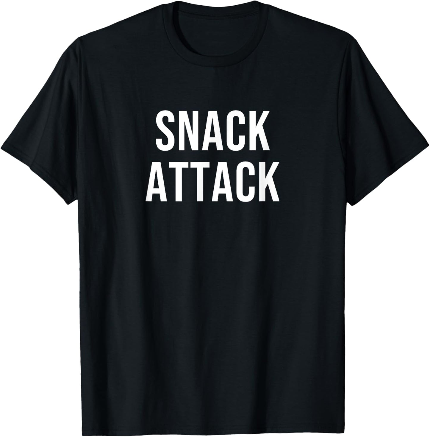 Snack Attack T-Shirt - T-Shirt | Black