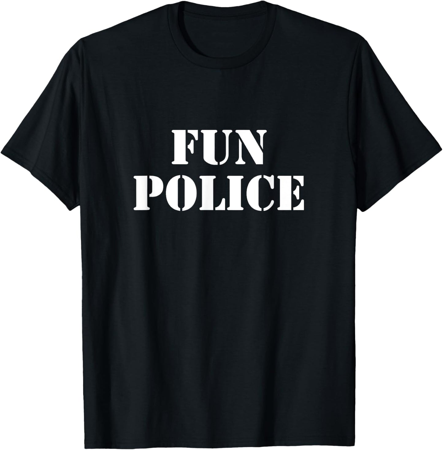 Fun Police T-Shirt - T-Shirt | Black