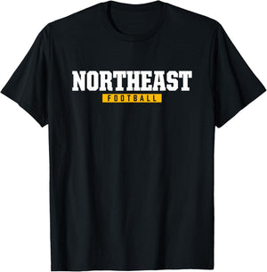 Northeast High School Football HS T-Shirt - T-Shirt | Black