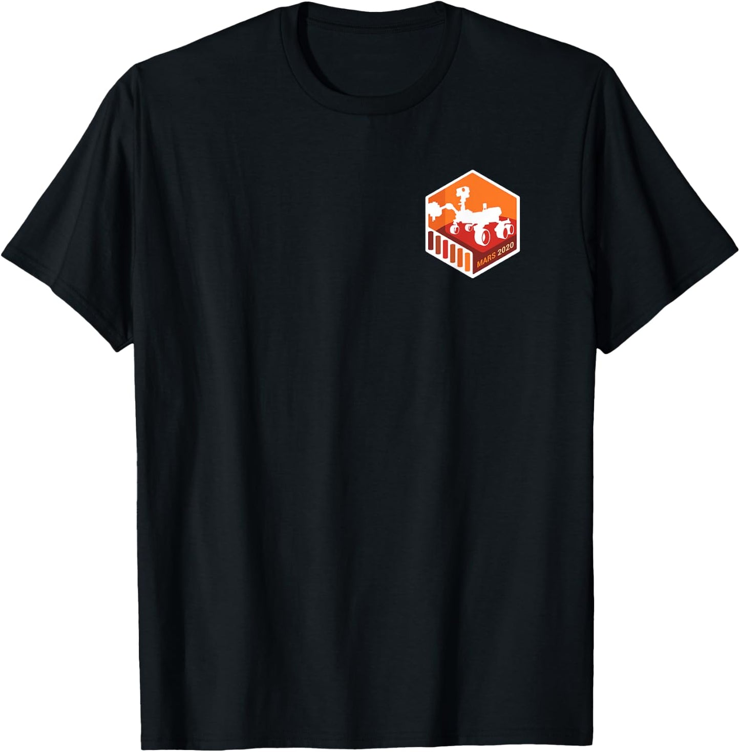 NASA JPL Mars 2020 Rover Mission Mars Exploration Program SD T-Shirt - T-Shirt | Black