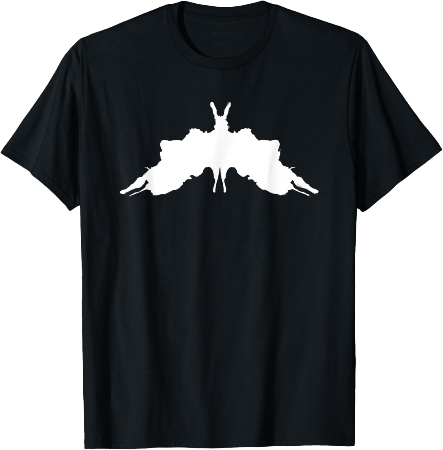 Rorschach Ink Blot Test T Shirt Card 5 - Psychology T-Shirt - T-Shirt | Black