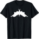 Rorschach Ink Blot Test T Shirt Card 5 - Psychology T-Shirt - T-Shirt | Black