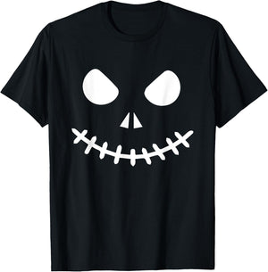 Ghost Skeleton Halloween T-Shirt - T-Shirt | Black