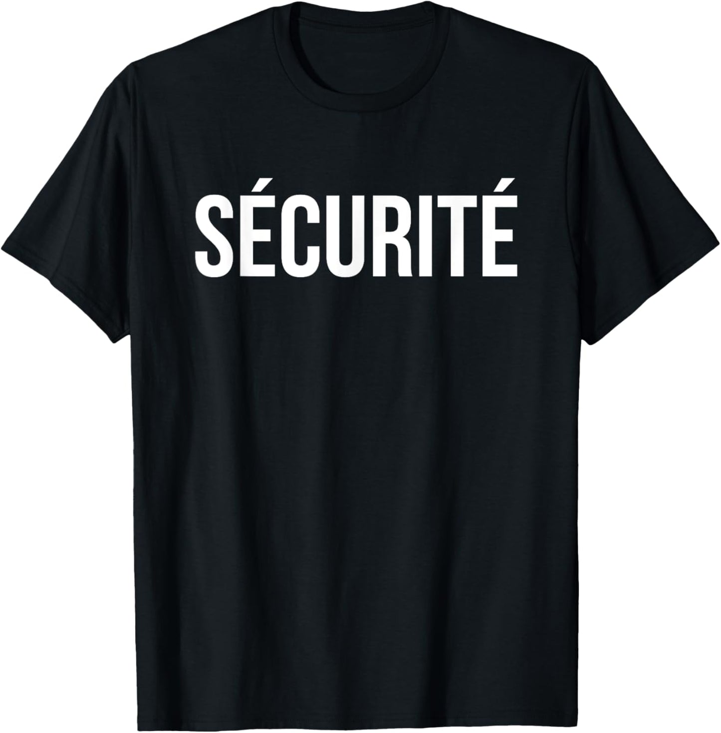 Securite French Security T-Shirt - T-Shirt | Black