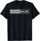 Kingdom Builder Funny Quote Jesus Christ Religious Faith T-Shirt - T-Shirt | Black