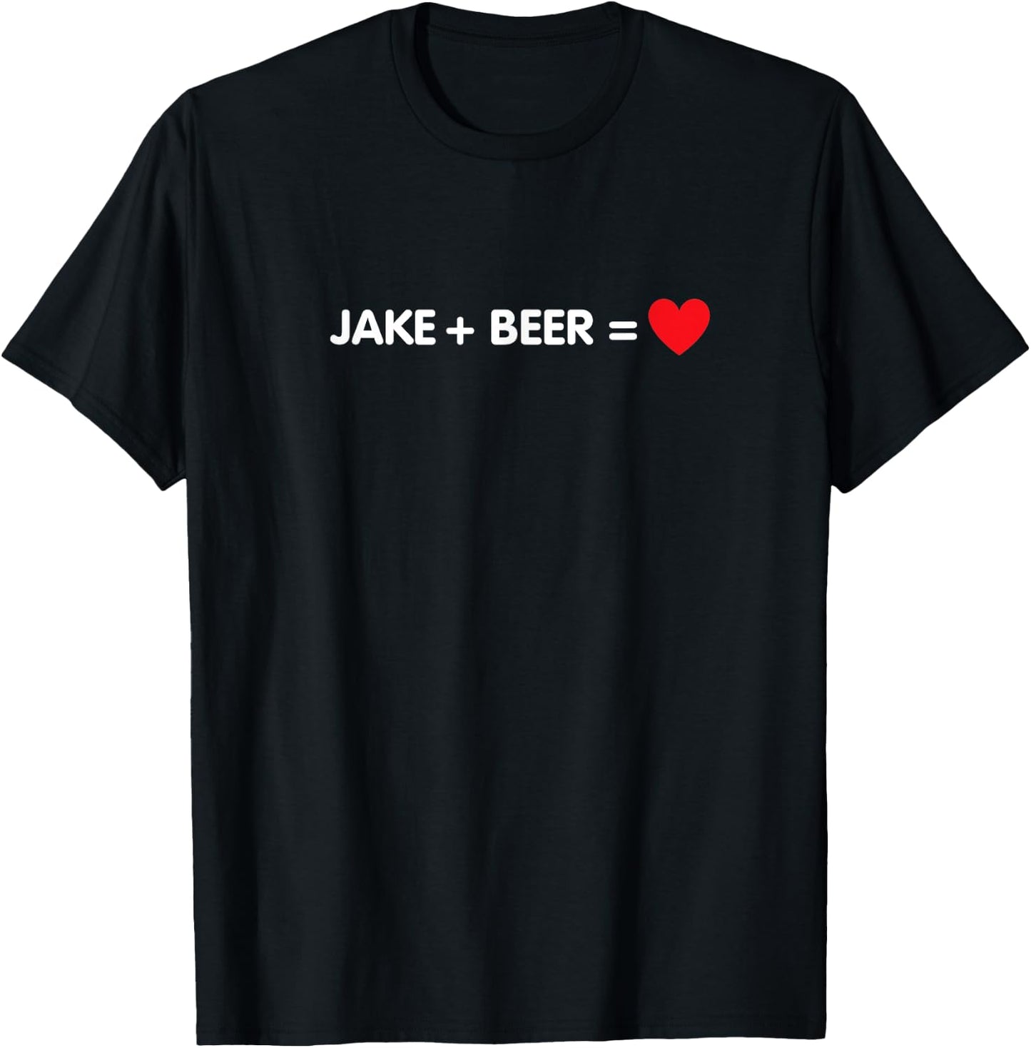 Jake loves Beer - Jake Beer T-Shirt - T-Shirt | Black
