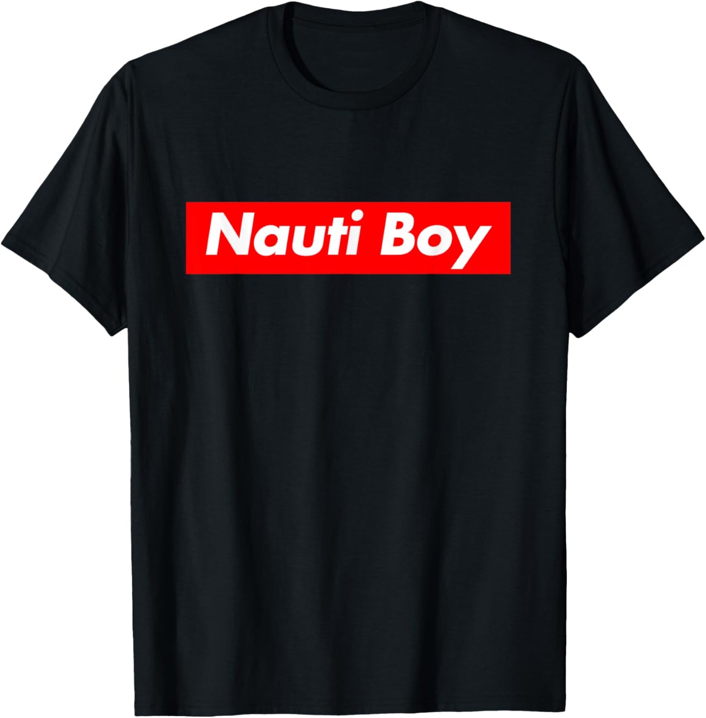 Nauti Boy - Men's Boat Cruising T-Shirt - T-Shirt | Black