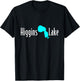 Minimalist Higgins Lake - Michigan T-Shirt - T-Shirt | Black