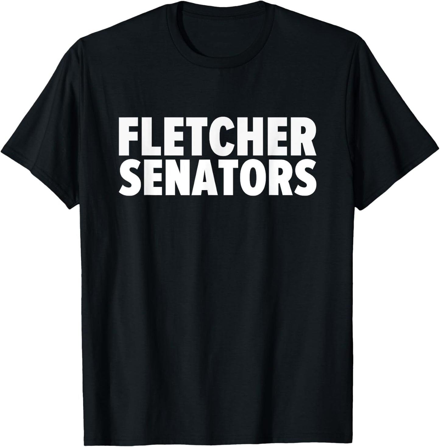 Fletcher Senators Bold T-Shirt - T-Shirt | Black