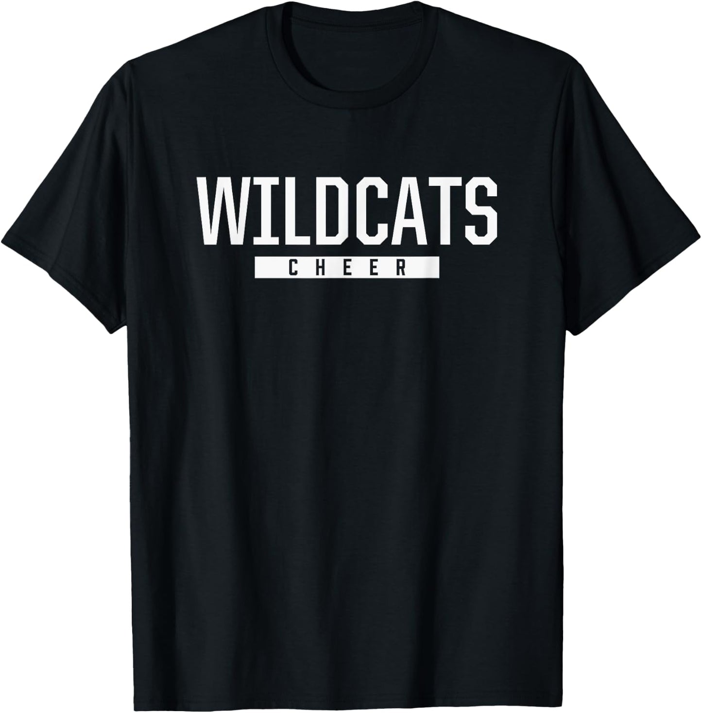 Elgin Wildcats Cheer HS T-Shirt - T-Shirt | Black