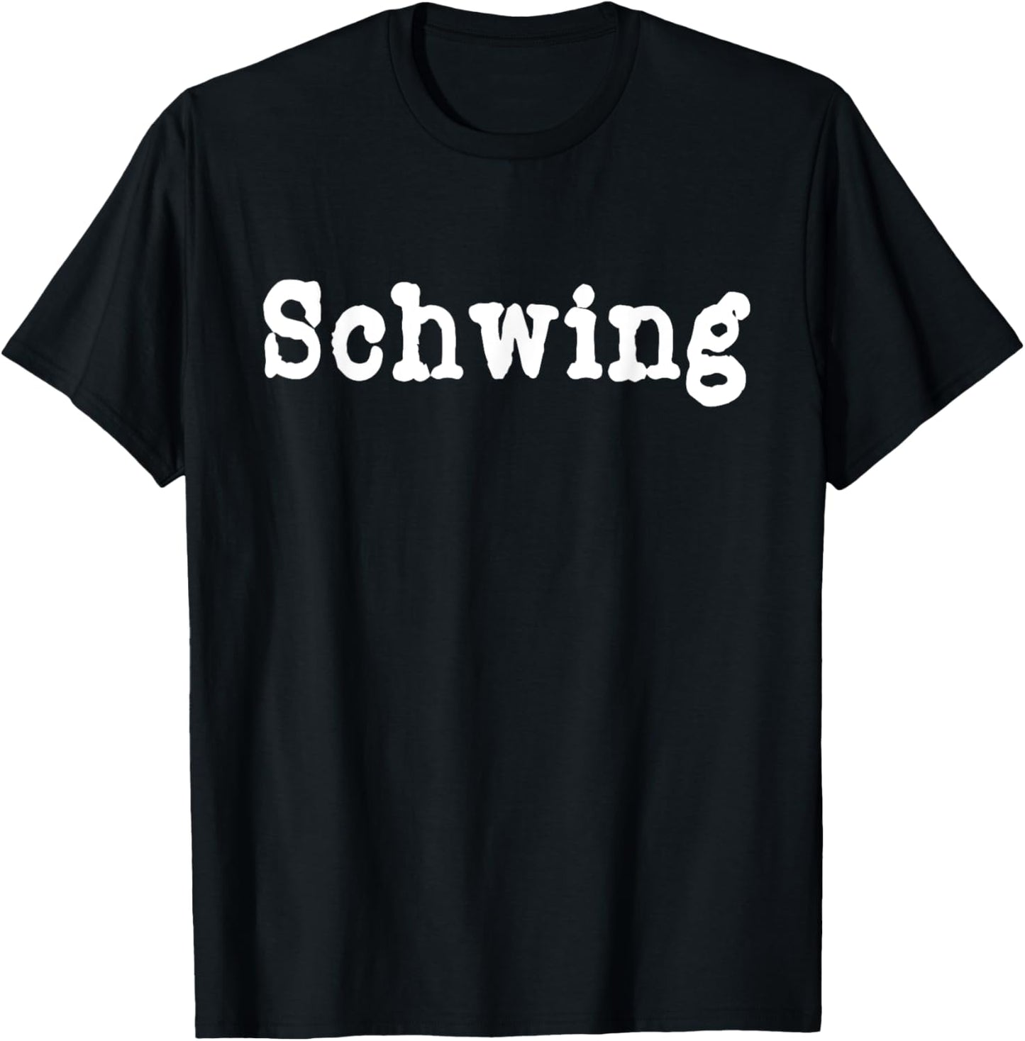 Schwing Funny 90s Movie TV Television T-Shirt - T-Shirt | Black