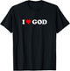 I Love God T-Shirt - T-Shirt | Black