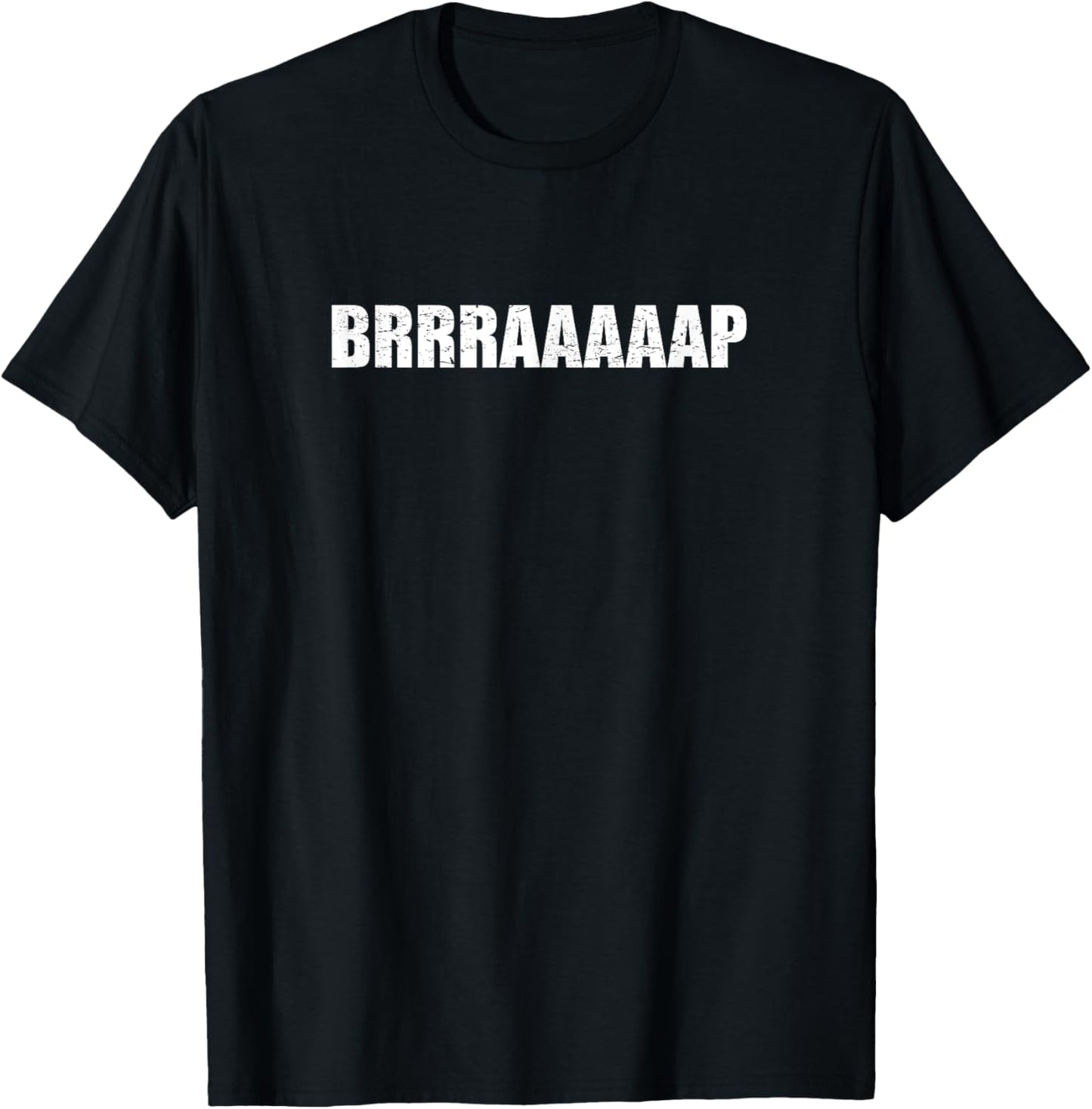 Brap (Braaaap) Funny Dirt Bike Racing Shirt T-Shirt - T-Shirt | Black