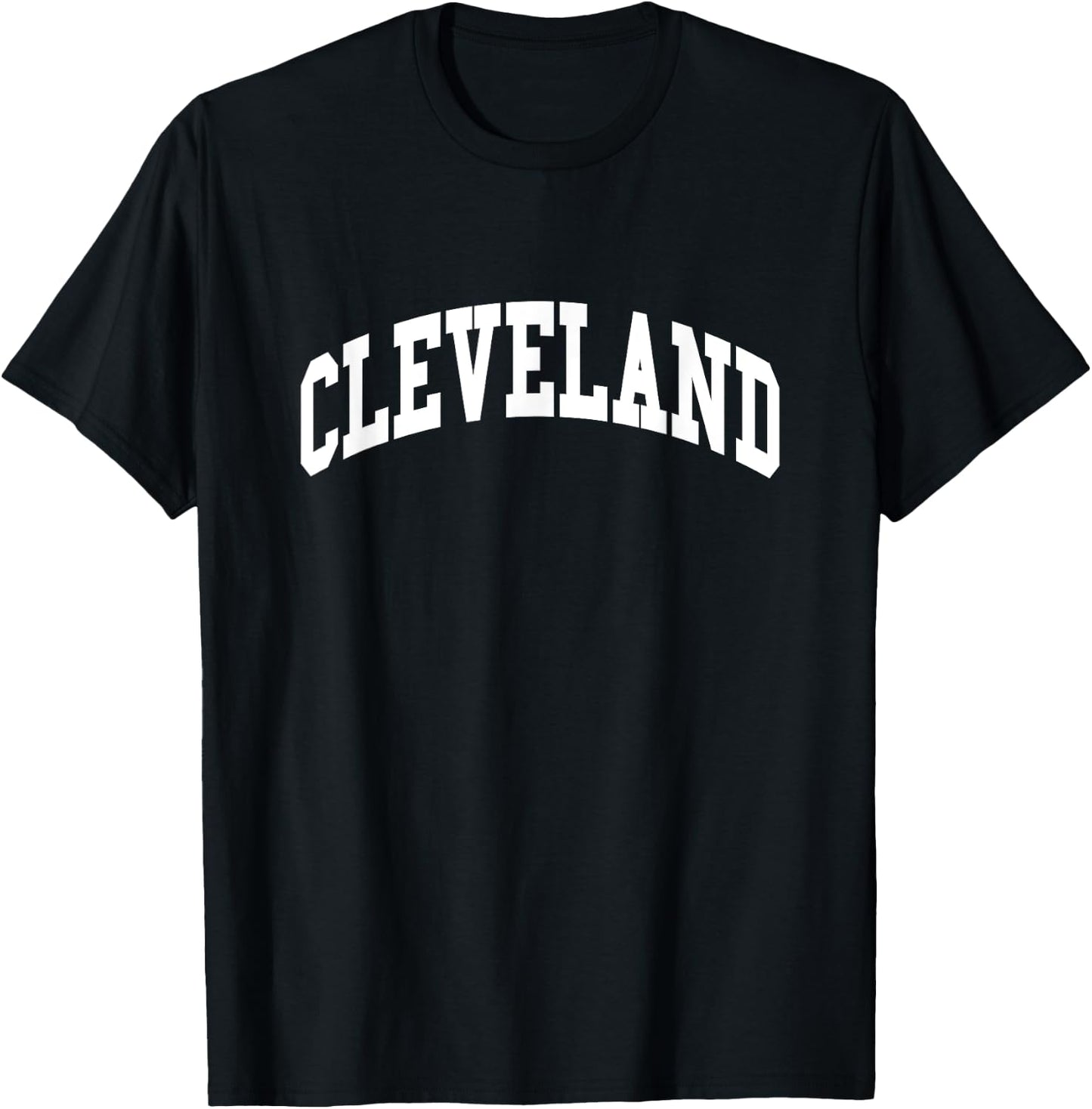 CLEVELAND - Throwback Design - Classic T-Shirt - T-Shirt | Black