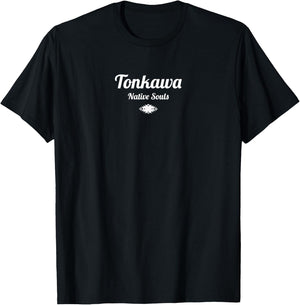 Native American | Tonkawa ORIGINAL SOULS Tribe T-Shirt - T-Shirt | Black