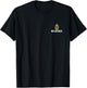 Retired E-8 Master Sergeant MSG Rank Insignia Logo Military T-Shirt - T-Shirt | Black