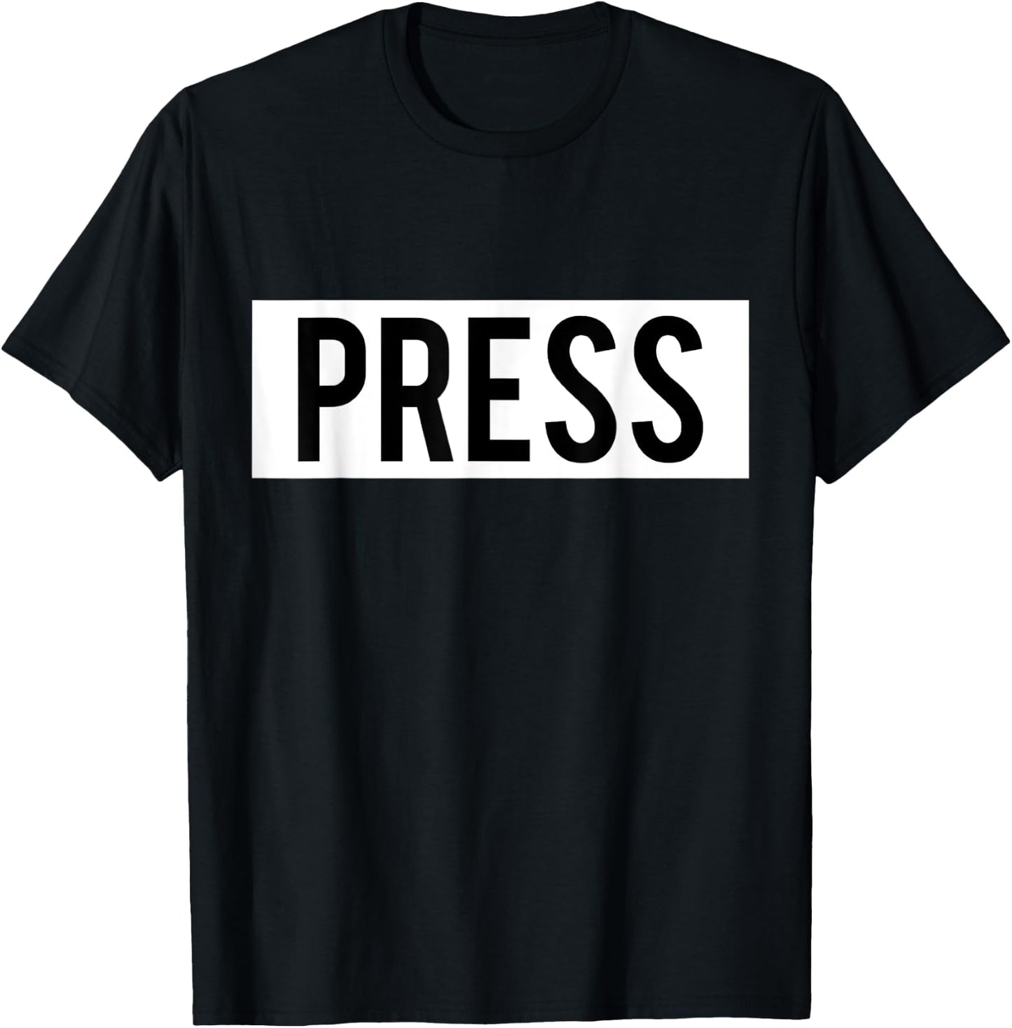 Press Journalist Palestine Press Palestinian Press T-Shirt - T-Shirt | Black