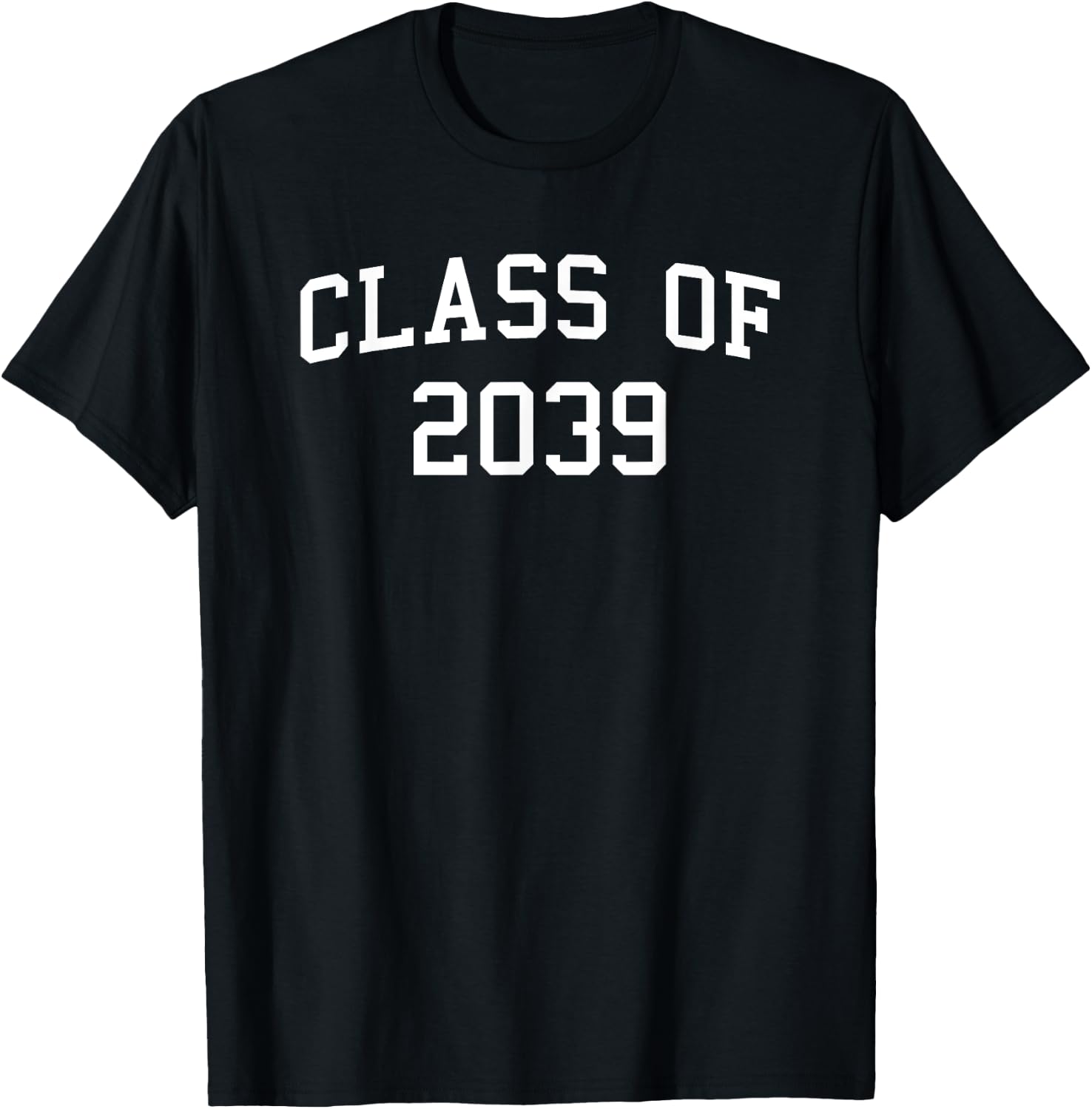 Class of 2039 Grow with Me Preschool First Day Photo T-Shirt - T-Shirt | Black