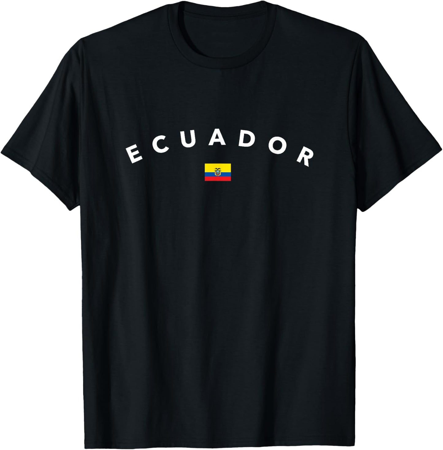 Ecuador Flag Ecuadorian T-Shirt - T-Shirt | Black