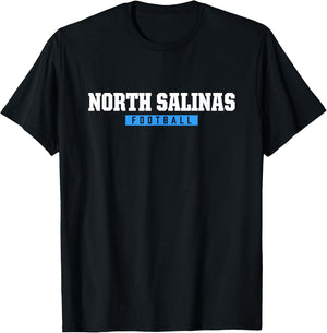 North Salinas High School Football HS T-Shirt - T-Shirt | Black