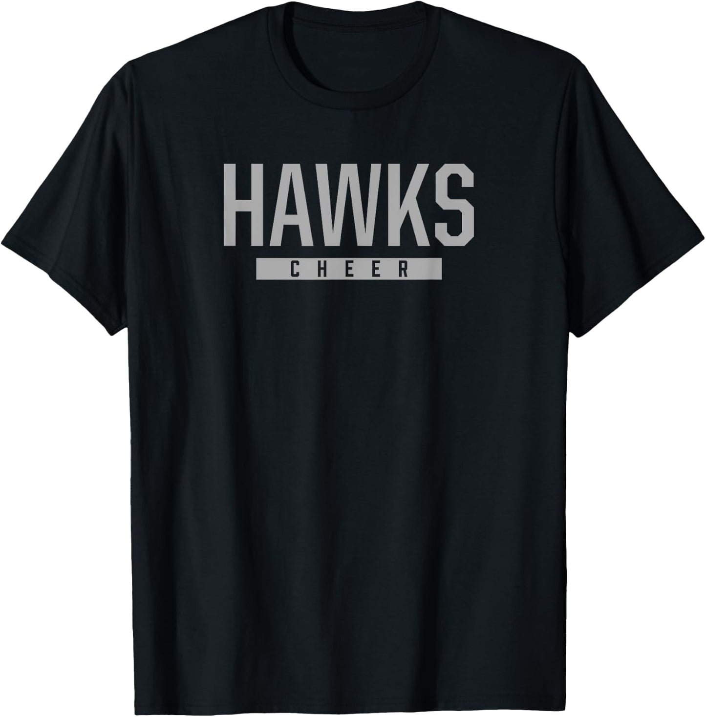 River Ridge Hawks Cheer HS T-Shirt - T-Shirt | Black